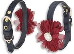 Collari Per Animali Domestici, Vestibilità Regolabile, Elegante Motivo Floreale, 1 Cm