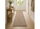 Vidaxl Tappeto Marrone 60 X 300 Cm In Iuta