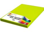 Carta Tecnica A4 160G Verde Lime 50 Fogli