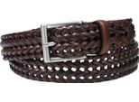 Fossil Pelle Cintura Myles Belt W85 Cognac Marrone Scuro
