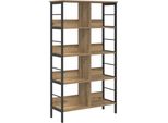 Vidaxl Libreria Artisan In Rovere 82 X 32 X 144,5 Cm Materiale In Legno