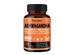 Ashwagandha 8000 Mg (120 Capsule) Integratore Alimentare Per Energia, Mente, Concentrazione, Lucidità, Sistema Immunitario, Resistenza, Forza, Stress