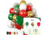 Inf Set Di Palloncini Natalizi - Decorazioni Festive Per Feste Natalizie, 23 Pezzi