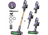 Aspirapolvere A Batteria, Motore Brushless Da 500 W, 60 Minuti Di Autonomia, Lila, Eu