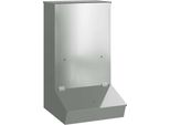 Vidaxl Mangiatoia Per Maiali Argento 55 X 51 X 91,5 Cm Acciaio Zincato