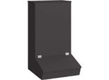 Mangiatoia Per Maiali Vidaxl Nero 55 X 51 X 91,5 Cm