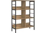 Vidaxl Libreria Artisan In Rovere 82 X 32 X 112 Cm Materiale A Base Di Legno