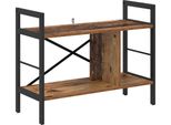Vidaxl Libreria In Legno Vecchio 75 X 30 X 58,5 Cm Materiale A Base Di Legno