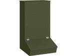 Mangiatoia Per Maiali Vidaxl Verde Oliva 55 X 51 X 91,5 Cm