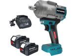 Avvitatore A Impulsi, Coppia 1800 Nm, Motore Brushless, Batteria 2STK 40Ah, Eu