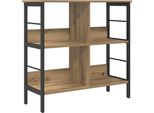 Vidaxl Libreria Artisan In Rovere 82 X 32 X 79 Cm Materiale A Base Di Legno
