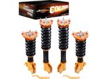 Kit Di Sospensioni Coilover, Altezza Regolabile Da 25 A 75 Mm, 24 Livelli Di Estensione, Montaggio Superiore Con Pillow Ball, Rigidità Della Molla 9 Kg/Mm, Compatibilità Con I Modelli Subaru