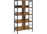 Vidaxl Libreria In Legno Vecchio 82 X 32 X 144,5 Cm Materiale A Base Di Legno