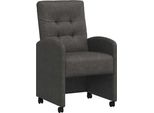 Vidaxl Sedie Da Pranzo 2 Pezzi Nero 57 X 67 X 98 Cm Similcuoio