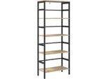 Vidaxl Libreria Rovere Sonoma 60 X 29,5 X 149 Cm Materiale A Base Di Legno