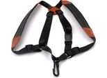 Luckdano Cinghia Da Collo Per Sassofono, Altaxa Neck Strap Cinghia Da Collo Per Sassofono Contralto Con Design A Fibbia Tracolla Per Sassofono Regolabile In Pelle Imbottita Per Sassofono Soprano, Contralto E Baritono (M)