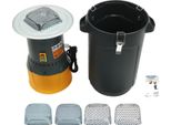 Mulino Elettrico Per Cereali, Potenza 1000W, Volume Del Cilindro 25 Litri, Velocità Nominale 19000 Giri/Min, Spina Standard Ue, Dimensioni 25,5 X 25,5 X 84,5 Cm