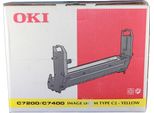 Oki 41304109 Drum Kit Gelb, 30.000 Seiten 5% Per C 7000 Ccs 7200 7200 Dn N 7400 7400 N N N Ccs