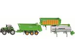 Sieper Siku 1848 DEUTZ-FAHR Con Set Di Rimorchi Joskin 1848
