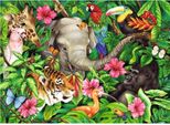 Puzzle Ravensburger - Amici Tropicali, 60 Pezzi