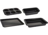 Set Di 4 Teglie In Acciaio Con Superficie Antiaderente