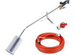 Rothenberger Industrial Romaxi Eco Set Torcia Riscaldante + Tubo Flessibile + Regolatore 1060 °C ( 1500000930 ) Torcia Ad Alte Prestazioni