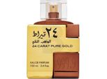 Lattafa 24 Carat Pure Gold Eau De Parfum Unisex 100 Ml