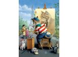 Art Puzzle Puzzle Gatto Pittore 500 Pezzi