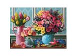 Puzzle Anatoliano Fiori In Vaso 1000 Pezzi