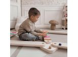 Pista Di Equilibrio In Legno - Percorso Sensoriale - 14 Elementi