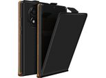 Avizar, Custodia Verticale A Ribalta Per Redmi Note 14 Pro E Pro Plus Con Portacarte, Nero