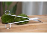 Forbici Lunghe Per Terrari - Acciaio Inox - 25 Cm - Forbici Di Precisione Con Lama Curva - Forbici In Acciaio Inox Per La Cura Delle Piante - Per Terrari, Acquari E Giardini Di Bottiglie