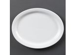 Piatti Da Portata Ovali Olympia Whiteware 25 Cm (6 Pezzi)