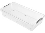 Keeeper 1104500100000 Keeeper Storage Box/Clip Box Lars, Con Rotelle, 61 Litri