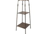 Scaffale Clayre & Eef 39X39X105 Cm Ferro Marrone