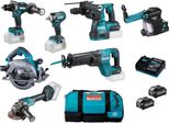 Set Speciale A Batteria Makita Xgt 40 V Max - Set Di Utensili