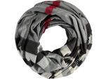 Fraas Sciarpa Cashmink® Scarf With Fraas Plaid Stone Grigio Multicolore