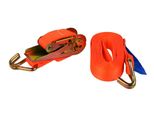 Geko Cinghia Di Bloccaggio A Cricchetto Con Ganci, 4M X 25Mm, 1T G02384