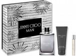 Jimmy Choo Uomo Eau De Toilette Spray 100Ml Set 3 Articoli