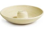 Teglia Per La Lievitazione Del Pane 29Cm X 8Cm Con Centro
