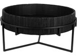 Tavolo Da Piantagione Clayre & Eef Ø 41X20 Cm Ferro Nero