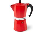 Orbegozo Kfr 1240 Caffettiera Italiana 12 Tazze Rosso Rosso Taglia Unica