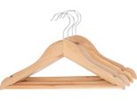 Atmosphera Createur D'interieur - Set Di 4 Appendiabiti Per Bambini In Legno H19Cm