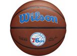 Wilson Nba Team Alliance Philadelphia 76Ers Basketballball Braun 7 Braun 7