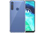 Custodia Per Motorola Moto G8 Trasparente - Custodia In Silicone Tpu Antiurto Con Paraurti Trasparente - Smartphonica