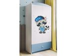Armadio Per Bambini Babydreams Armadio Ad Ante Battenti Armadio Procione Blu