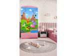 Armadio Per Bambini Babydreams Armadio Ad Ante Battenti Armadio Safari Rosa Chiaro