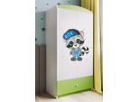 Armadio Per Bambini Babydreams Armadio Ad Ante Battenti Armadio Procione Verde