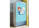 Armadio Per Bambini Armadio Ad Ante Battenti Babydreams Armadio Iceberg Blu