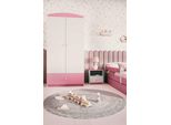 Armadio Per Bambini Babydreams Armadio Ad Ante Battenti Armadio Basic Rosa Chiaro
